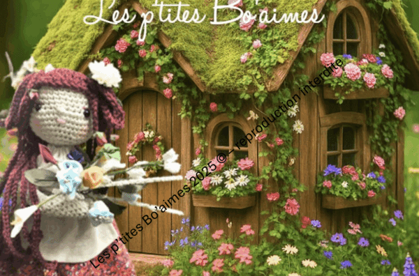 Carte postale - Alba la p'tite fleuriste