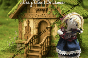 Carte postale - Violette la p'tite violoniste