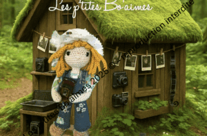 Carte postale - Iris la p'tite photographe